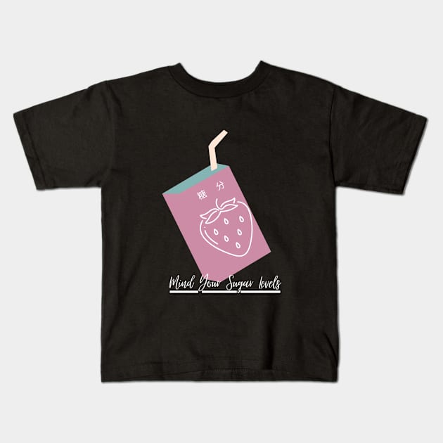 Mind Your sugar Kids T-Shirt by Moonhives